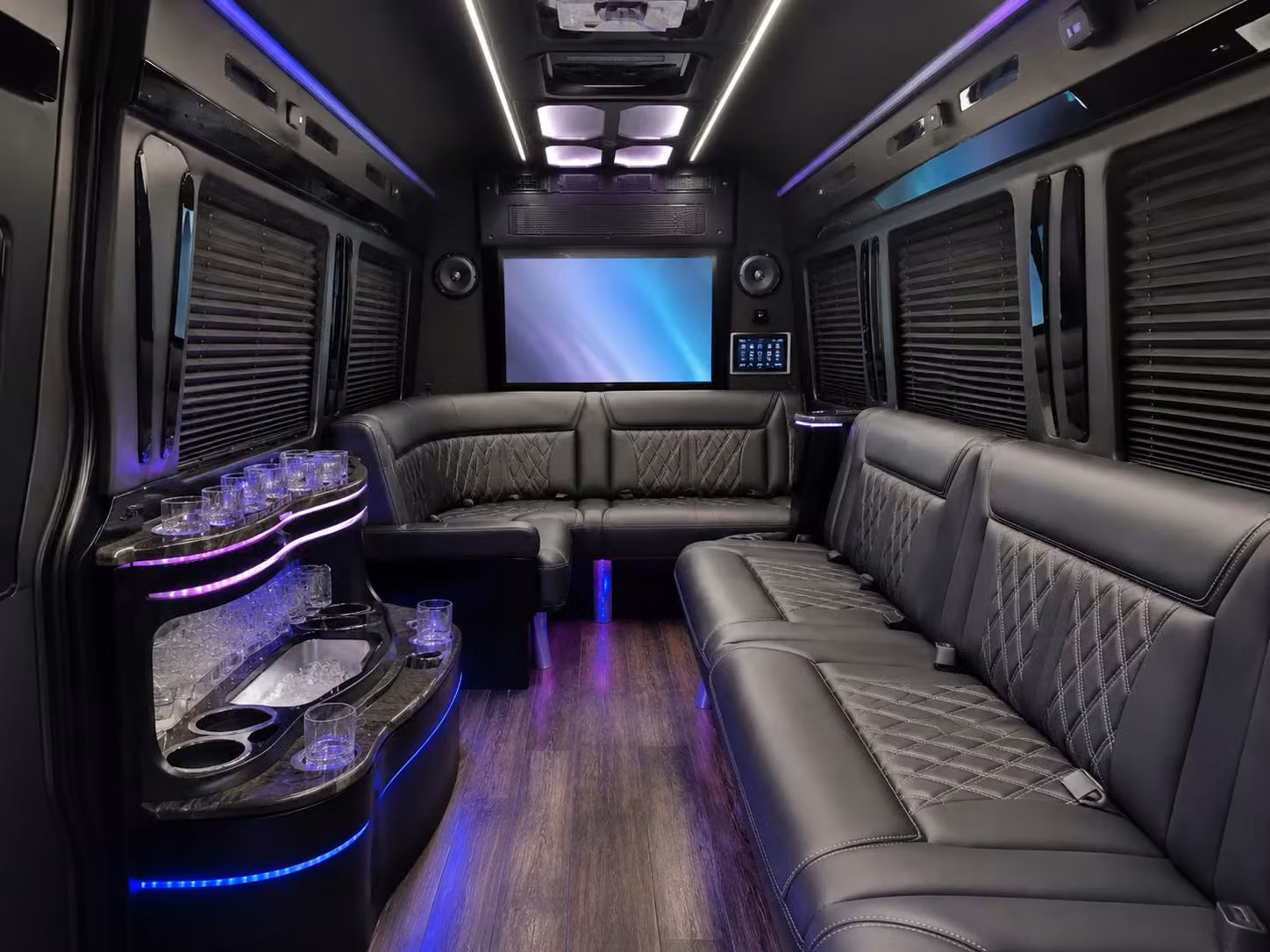 bus rental options for surprise trips