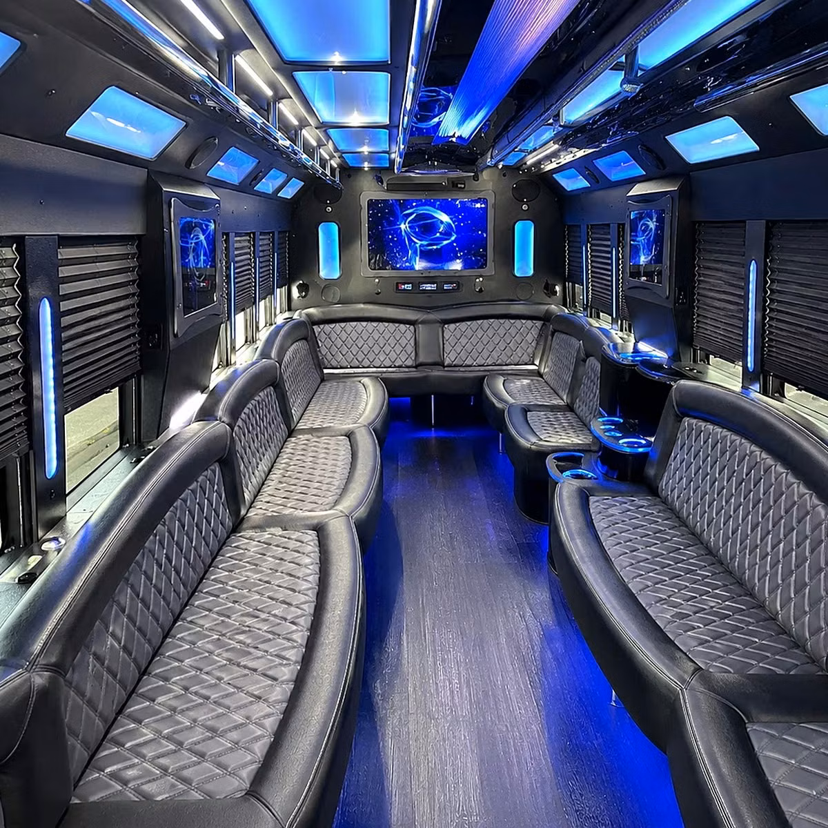party bus interior