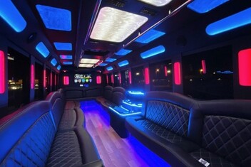 Surprise Limousine Bus Interior
